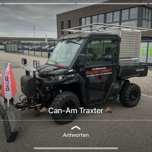 Can Am Traxter, 60 km/h, 82 PS, Kabine, Schneepflug, Box